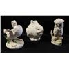 Image 1 : CYBIS PORCELAIN ANIMAL FIGURINE ASSORTED LOT OF 3