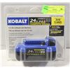 Image 1 : NEW KOBALT 24V MAX 4 AH 24-VOLT LITHIUM-ION
