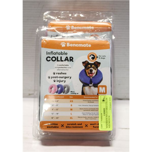 BENCMATE INFLATABLE COLLAR SIZE MEDIUM