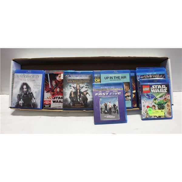 33 BLU RAY D.V.D'S ALL TOGETHER-ESTATE