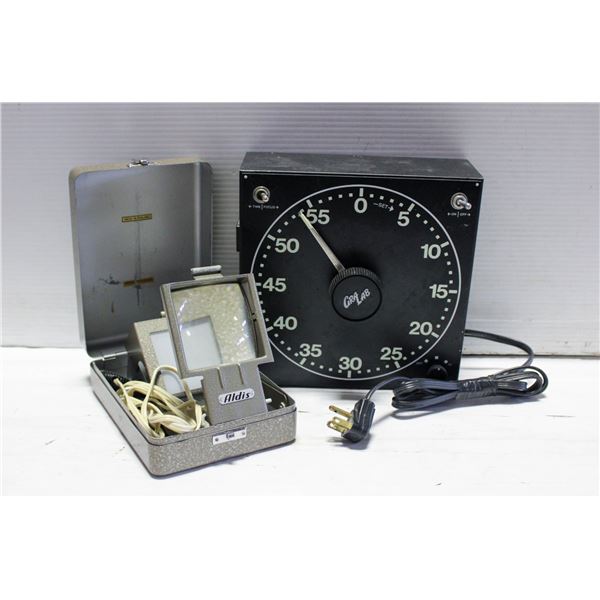 VINTAGE SLIDE VIEWER & DARK ROOM TOGETHER-ESTATE