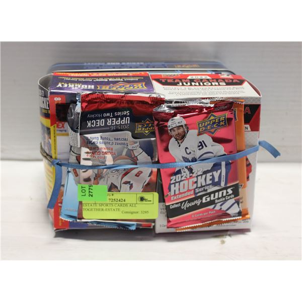 ESTATE SPORTS CARDS ALL TOGETHER-ESTATE