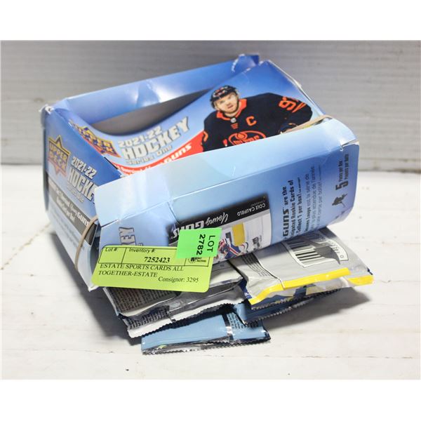 ESTATE SPORTS CARDS ALL TOGETHER-ESTATE