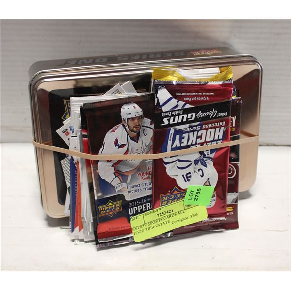 ESTATE SPORTS CARDS ALL TOGETHER-ESTATE