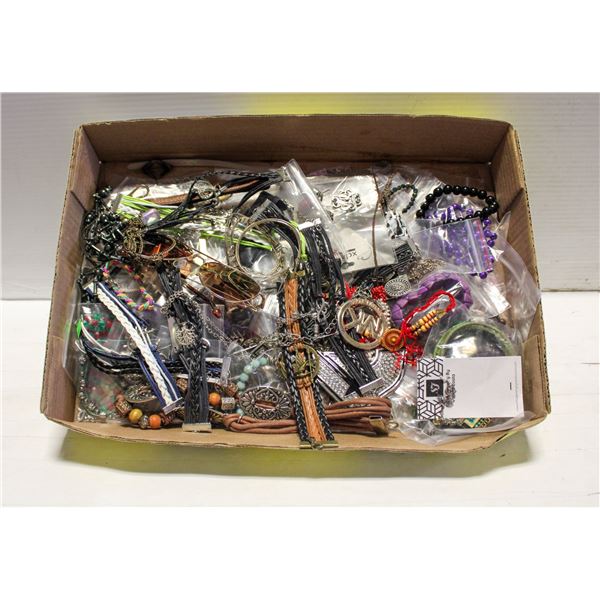 FLAT FULL OF ESTATE JEWELRY ALL TOGETHER-ESTATE