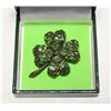 Image 1 : VINTAGE FOUR-LEAF CLOVER BROOCH