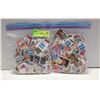 Image 1 : 2 BAGS OLD STAMPS POSTAGE
