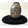 Image 1 : 11) NATURAL OVAL MALIGANO JASPER SIZE 8.5 RING