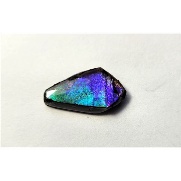 16) CHEVRON SHAPED NATURAL PURPLE/BLUE/GREEN