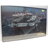 Image 1 : 24" X 36" GLASS FRAMED USS NIMITZ