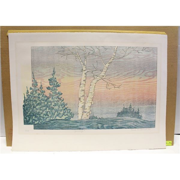 NICOLE BRUNET 2/19 SIGNED ARTIST PRINT