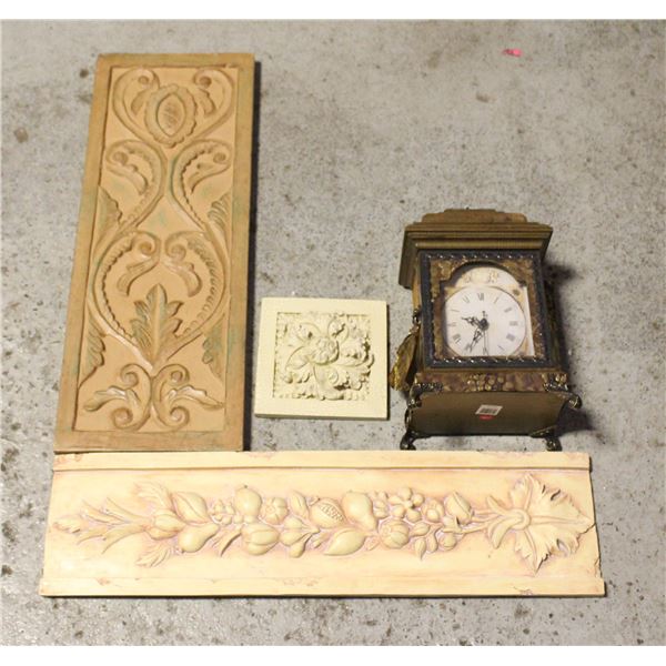 WALL HANGINGS & VINTAGE CLOCK