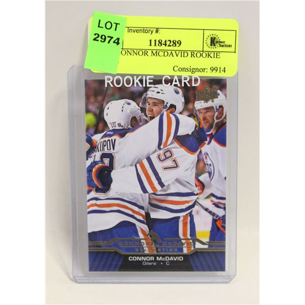 2015 CONNOR MCDAVID ROOKIE CARD