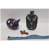 Image 1 : 3PCS VTG CLOISONNE