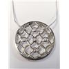 BZ1780-77 SILVER 16" NECKLACE