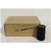 LOT 12 ROLLS EACH 50M GENUINE LEATHER CORD