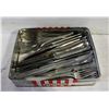 30 PIECES CUTLERY, STAINLESS STEEL W. SET OF FORKS