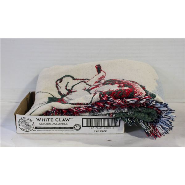 GOLFING THROW OF LADY 45" X 64"