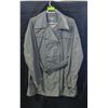 Image 1 : NEW LADIES TRENCH COAT GRAY, SIZE LARGE, BY WIND