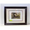 Image 1 : RAMON CASES PRINT MATTED AND GLASS FRAMED