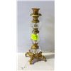 Image 1 : VINTAGE BRASS CLAW STYLE BASE CANDLESTICK HOLDER