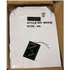 Image 1 : NEW MEN'S SHIRTS CASE OF 9 WHITE SIZE 2XL
