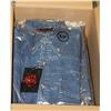Image 1 : NEW MEN'S SHIRTS CASE OF 9 DENIM SIZE S