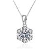 Image 5 : 2 CT GRA CERTIFIED ROUND BRILLIANT 925S NECKLACE