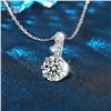 Image 2 : 1 CT GRA CERTIFIED ROUND BRILLIANT 925S NECKLACE