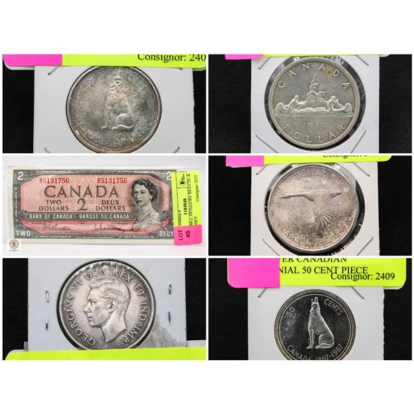 FEATURED COINS AND CURRENCY