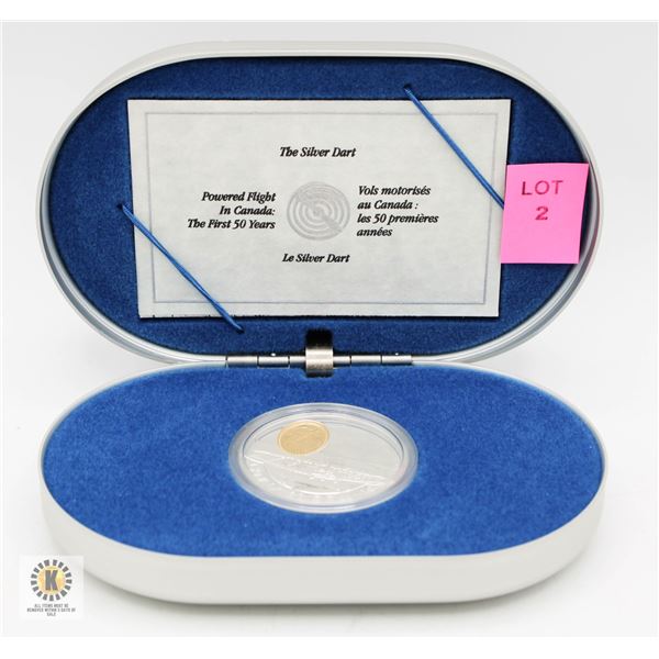 1991 $20 AVIATION SERIES ONE-(3)-THE SILVER