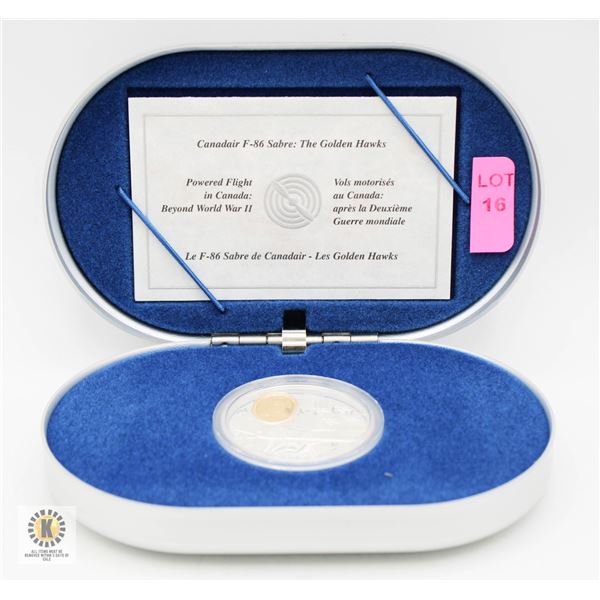 1997 $20 AVIATION SERIES TWO-(5)-CANADAIR