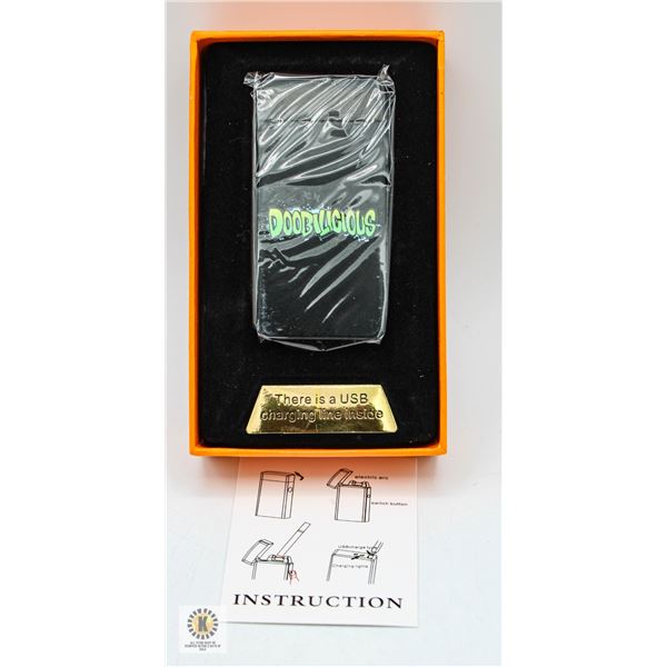 NEW DOOBILICIOUS USB CHARGED WIND PROOF LIGHTER