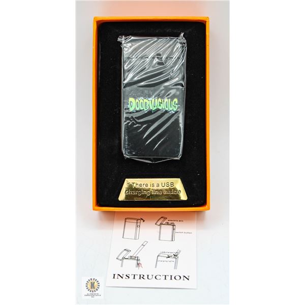 NEW DOOBILICIOUS USB CHARGED WIND PROOF LIGHTER