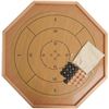 Image 1 : NEW CROKINOLE NATURAL WOOD 2-IN-1