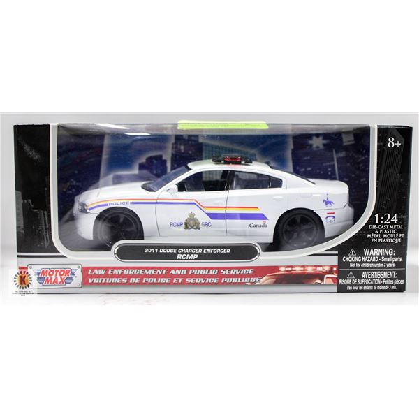MOTOR MAX 2011 DODGE CHARGER ENFORCER RCMP 1:24