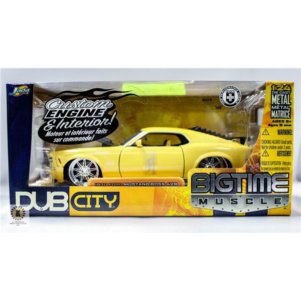 JADA BIGTIME MUSCLE 1970  FORD MUSTANGE BOSS 429 1