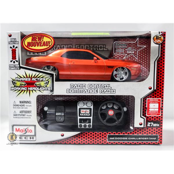 MAISTO TECH 2006 DODGE CHALLENGER CONCEPT 1:24 R/C