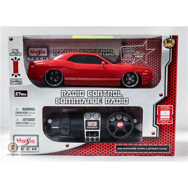 MAISTO TECH 2006 DODGE CHALLENGER CONCEPT 1:24 R/C