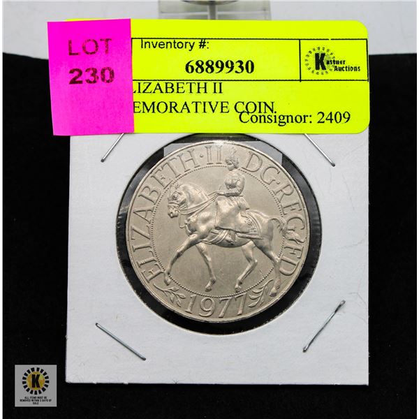 1977 ELIZABETH II COMMEMORATIVE COIN