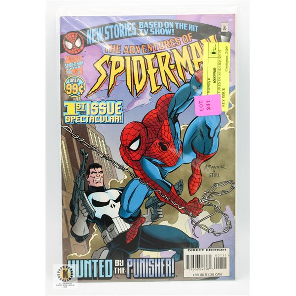 ADVENTURES OF SPIDERMAN #1 KEY ISSUE