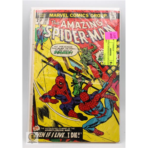 AMAZING SPIDERMAN #149 CLONE STORY