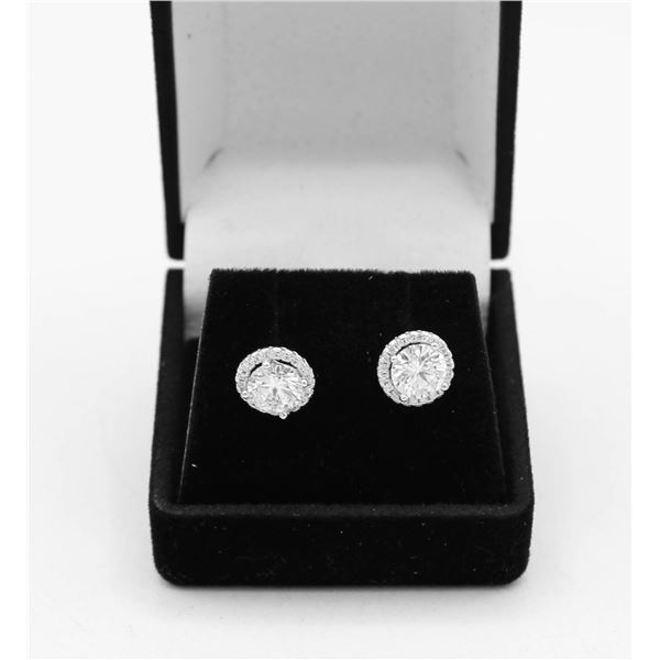 #2286-2.00 CT TW ROUND BRILLIANT CUT MOISSANITE