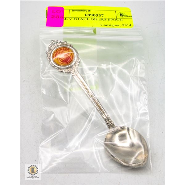 VINTAGE OILERS SPOON