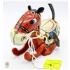 Image 1 : WIND-UP TIN DONKEY- MIKUNI (JAPAN)