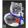 Image 1 : ART GLASS FELINE PAPER WEIGHT