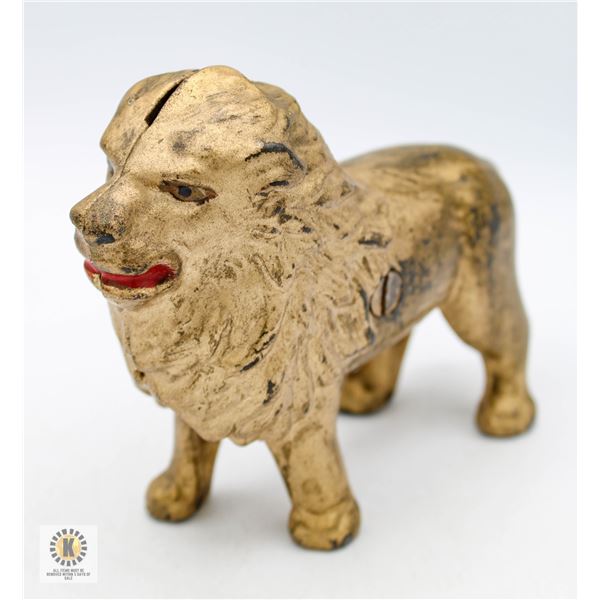 LION BANK (CAST IRON)