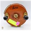 COLLECTIBLE PEETZ FISHING REEL 5.5"
