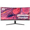 Image 1 : NEW CRUA 30-INCH ULTRA CURVED MONITOR