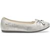 Image 1 : NEW HUSH PUPPIES JOSIE FLAT / SILVER GIRLS 10 1/2